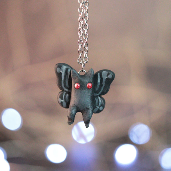 Preorder Mothman Necklace - 2 choices