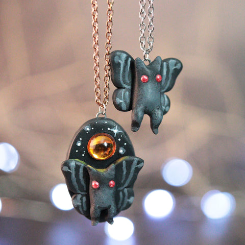Preorder Mothman Necklace - 2 choices