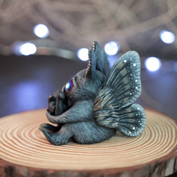 Mothman and Kitty Figurine