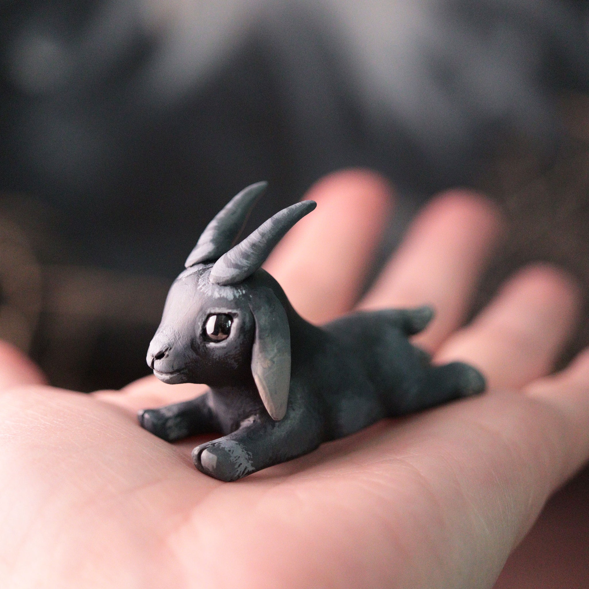 Floppy Eared Goat Figurine
