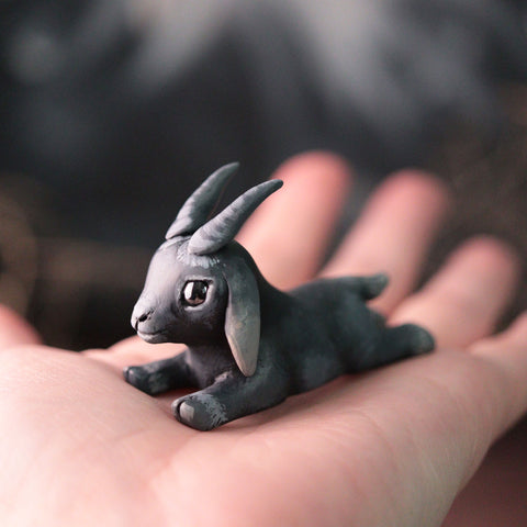 Floppy Eared Goat Figurine