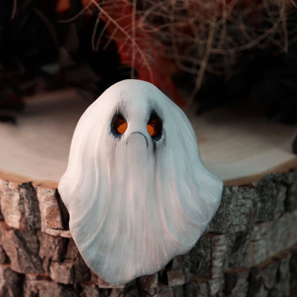 Gloomy Shelf Ghost Figurine