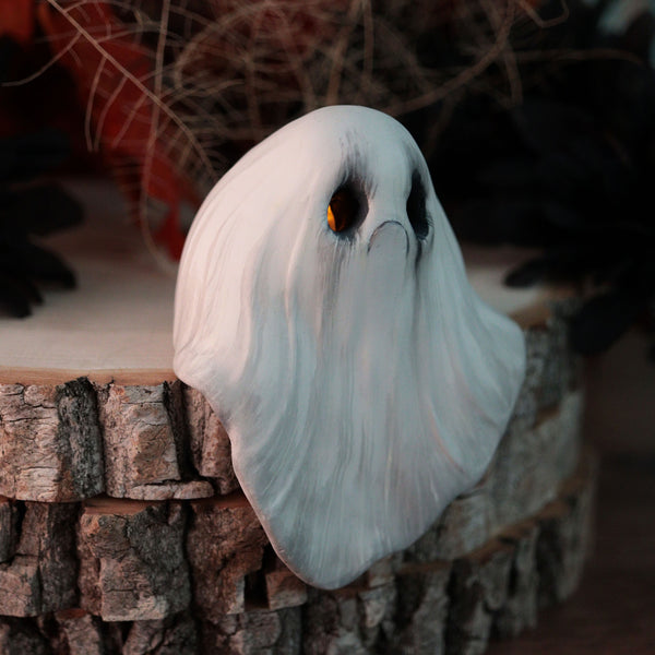 Gloomy Shelf Ghost Figurine