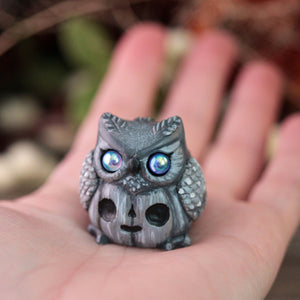 Preorder Mini Stone Jack Owlantern Figurine