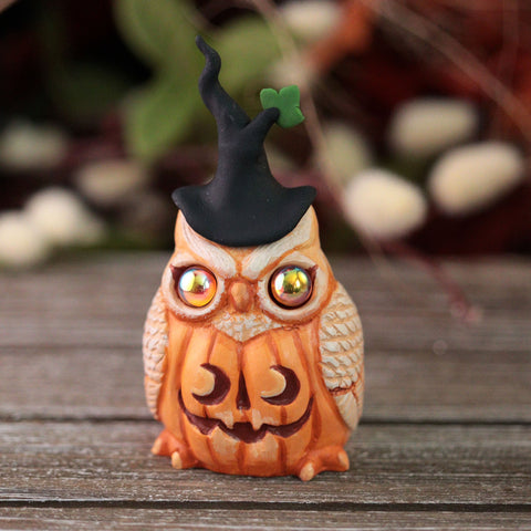 Preorder Big Pumpkin Spice Jack Owlantern Figurine