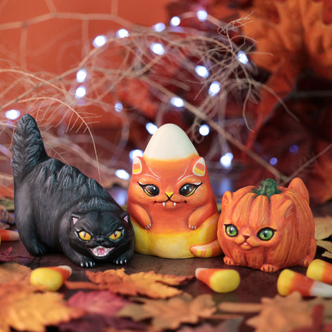 RESERVED- Preorder Hissing cant and Punkitty Figurines