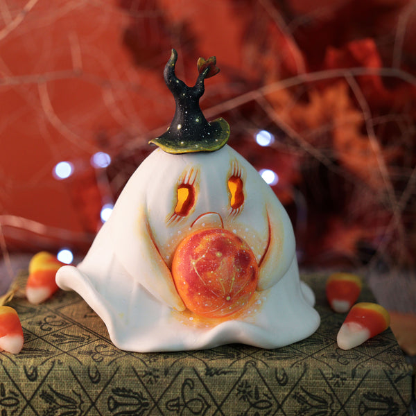 Moon Harvester Ghost Figurine