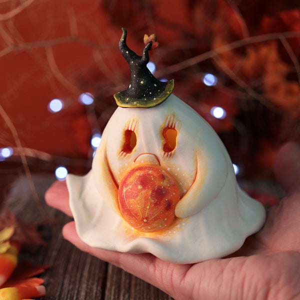 Moon Harvester Ghost Figurine