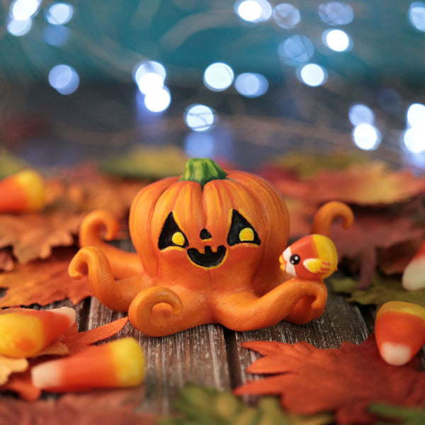 Octopunkin Figurine
