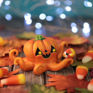 Octopunkin Figurine