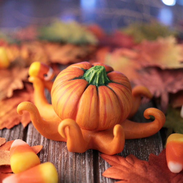 Octopunkin Figurine