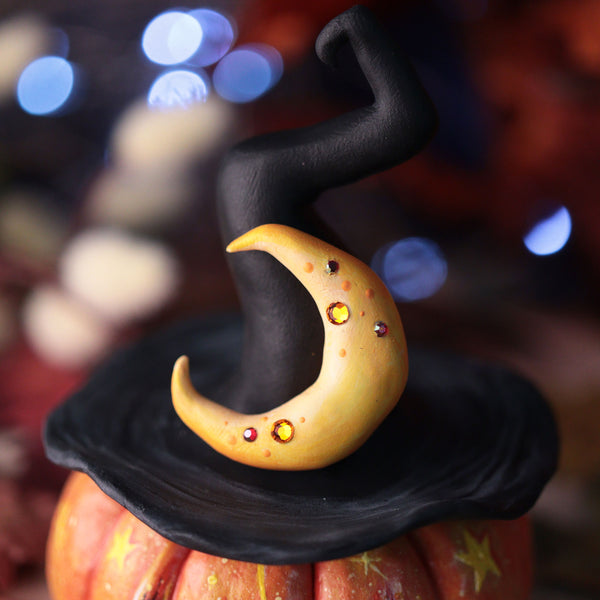Celestial Witch Jack O'lantern Figurine