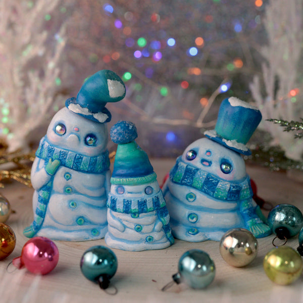 Preorder Snow Folk Figurine - Blue