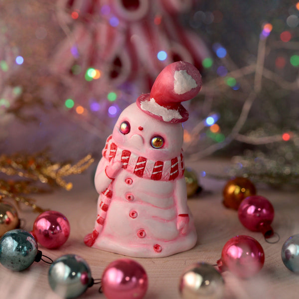 Preorder Snow Folk Figurine - Candy Cane