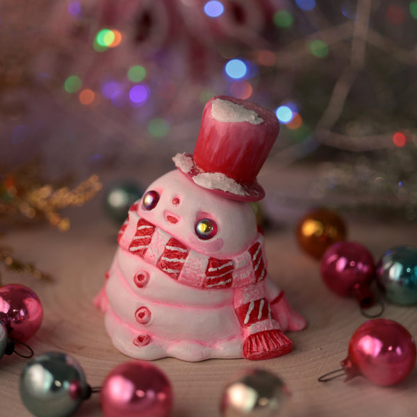 Preorder Snow Folk Figurine - Candy Cane