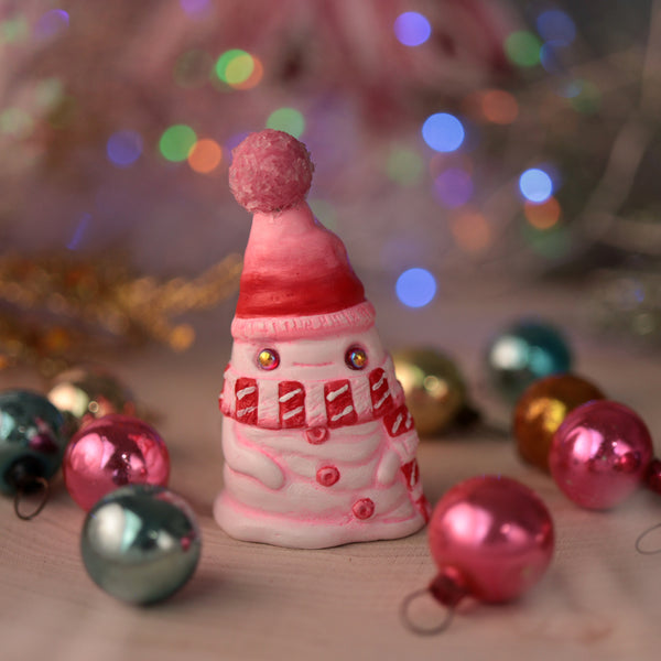 Preorder Snow Folk Figurine - Candy Cane