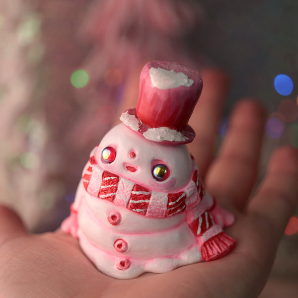 Preorder Snow Folk Figurine - Candy Cane