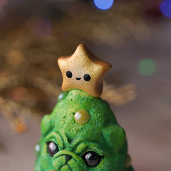 Preorder Pug Tree Figurine