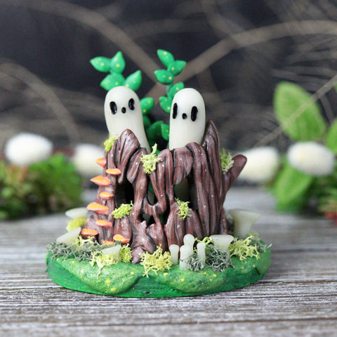 Haunted Stump Figurine