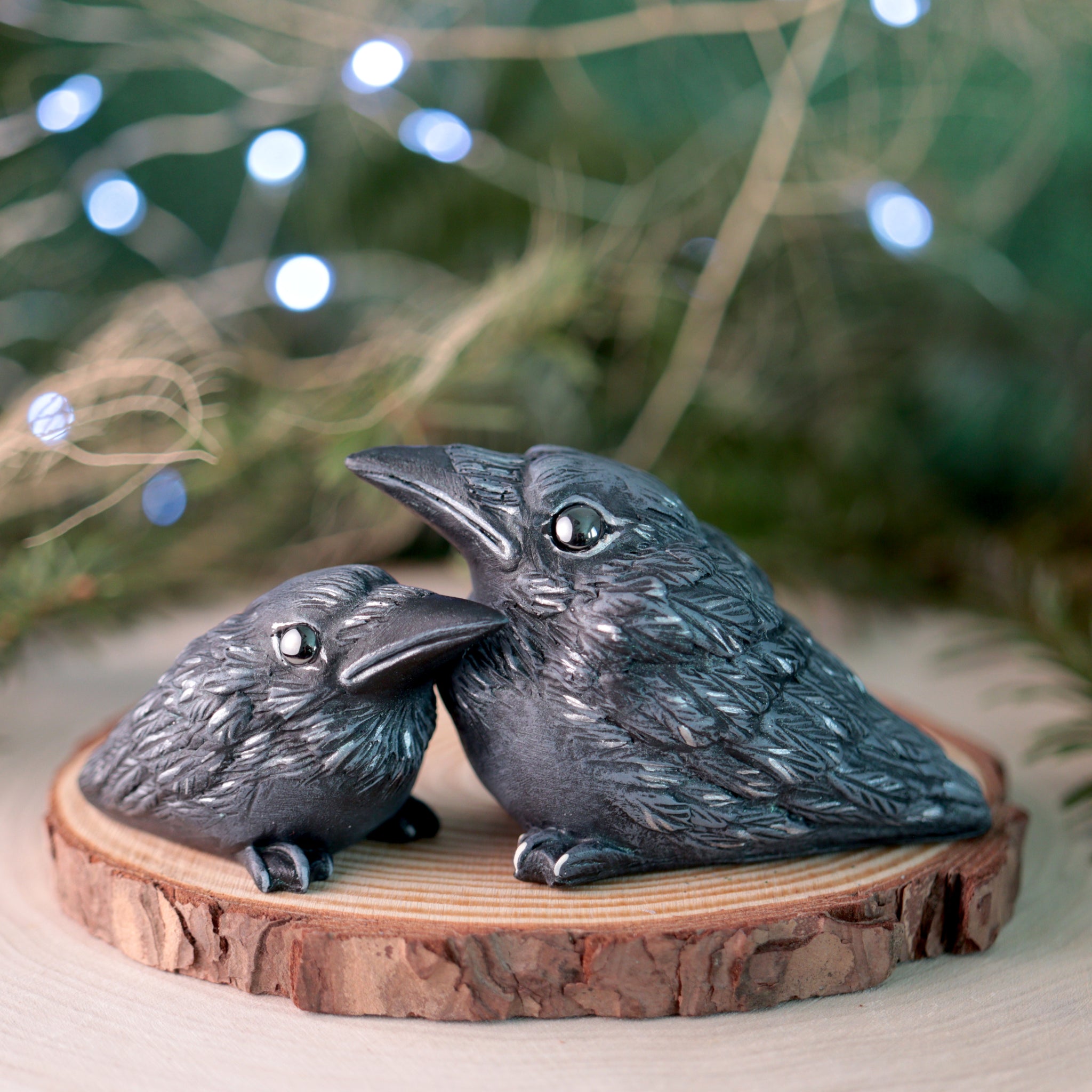 Preorder Black Crow Figurine – WhimsyCalling