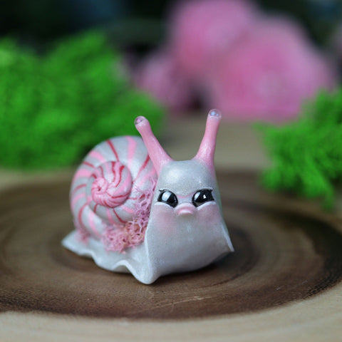 Grumpy Candy Snail Figurine