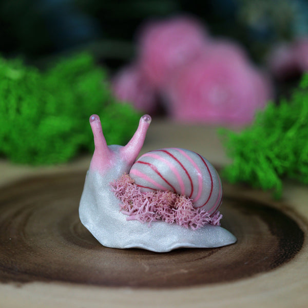 Grumpy Candy Snail Figurine