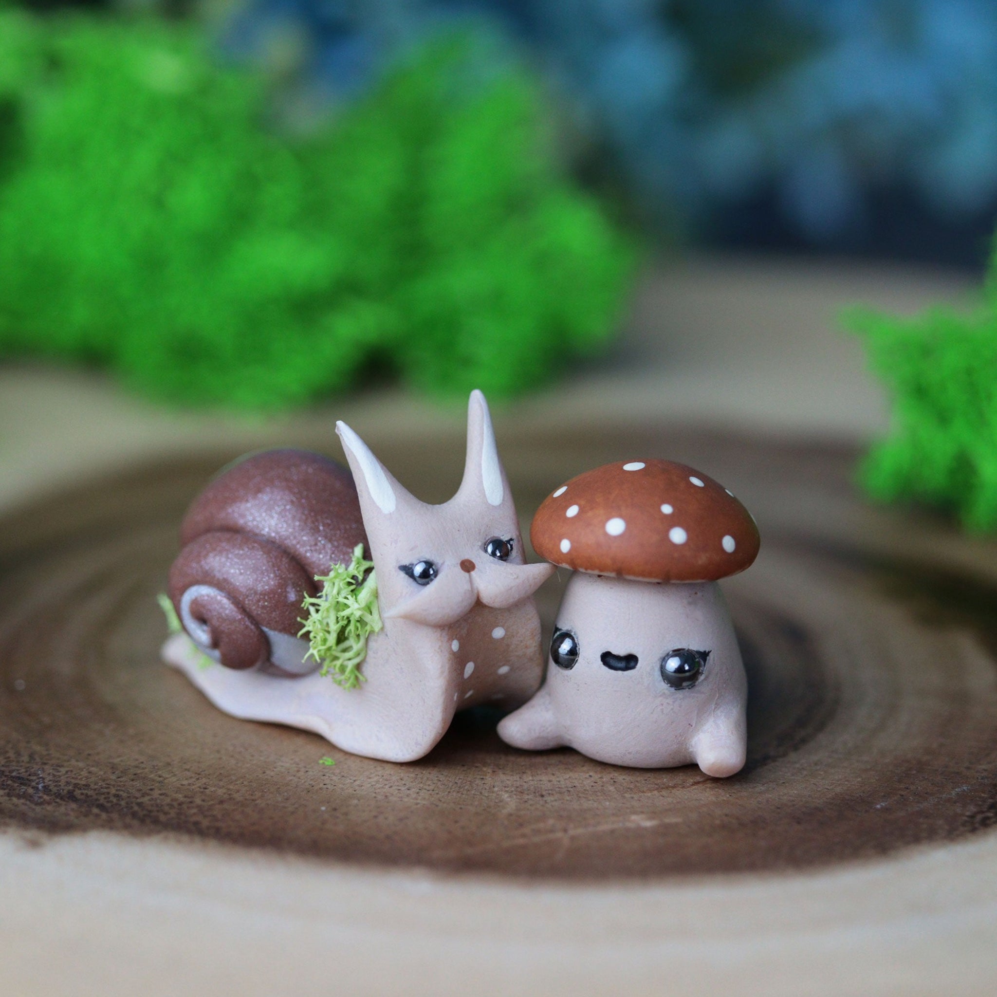 Mini Shroom and Snail Set