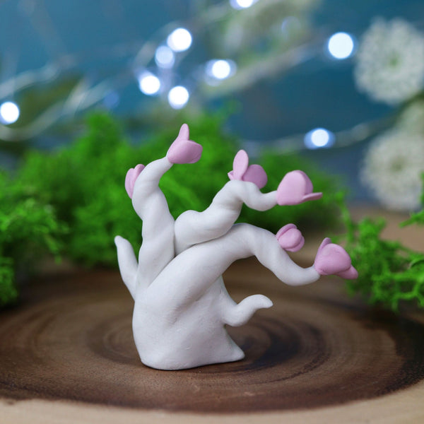 Pre-order Ghost Cherry Blossom Tree Figurine