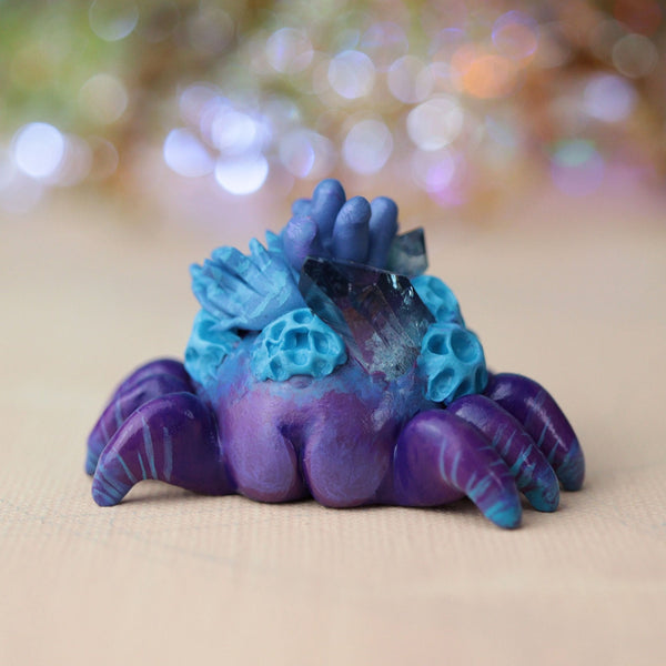 Purple Crabby Crab Figurine