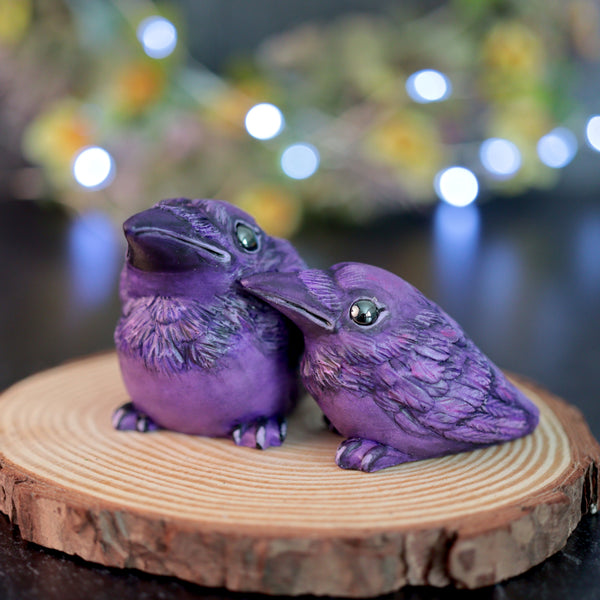 Preorder Purple Crow Figurine