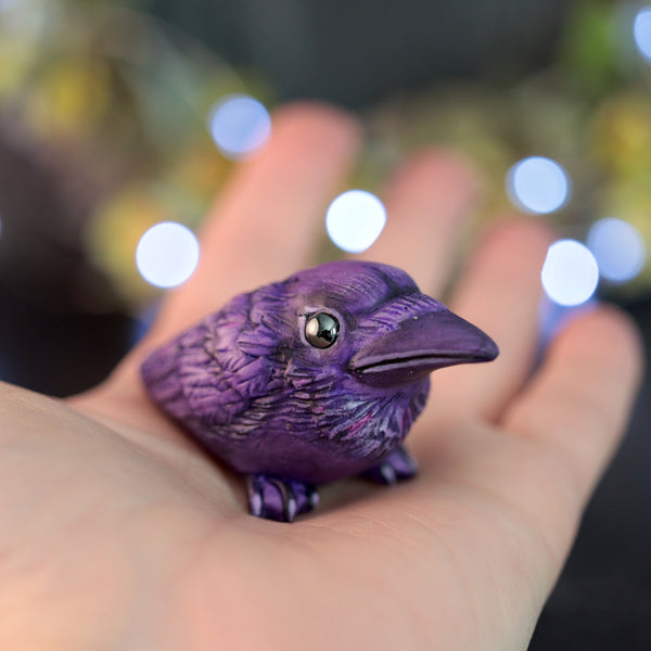 Preorder Purple Crow Figurine