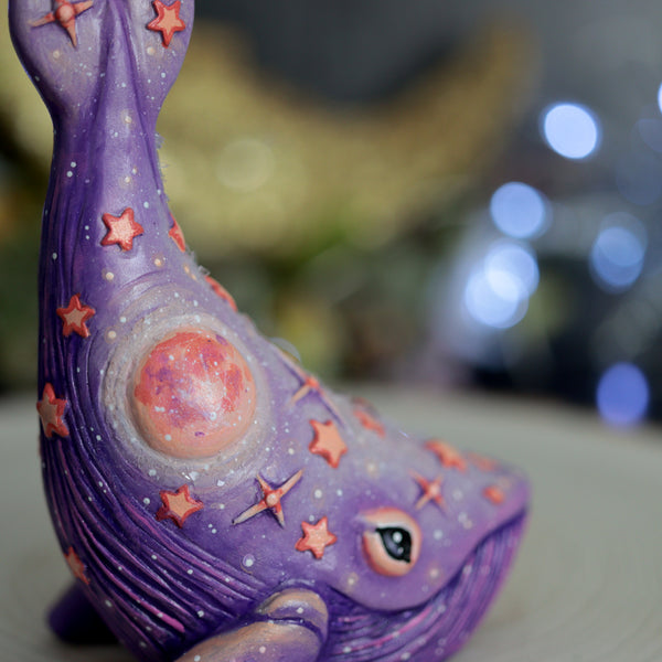 One off Whale Figurine Set