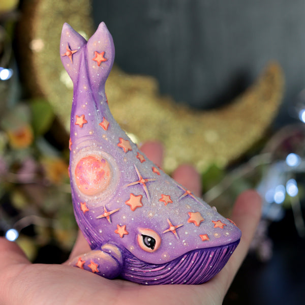 One off Whale Figurine Set