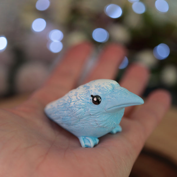 Preorder Small Dipped Crow Figurine