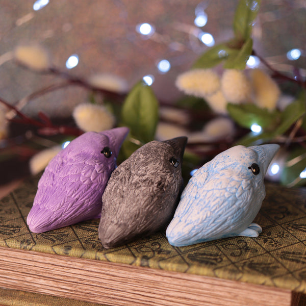 Preorder Small Dipped Crow Figurine