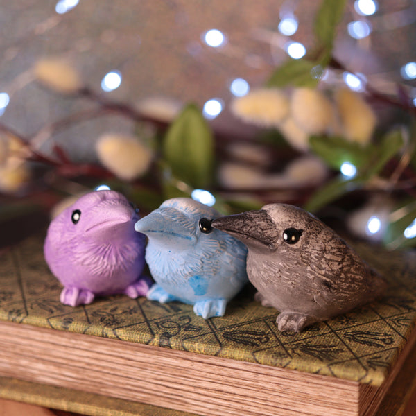 Preorder Small Dipped Crow Figurine