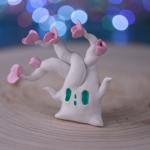 Ghost Blossom Tree Figurine