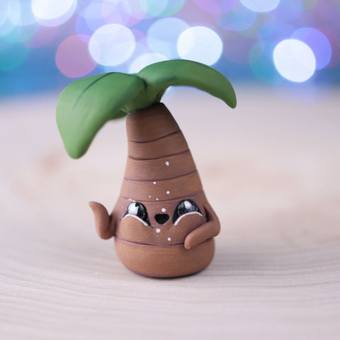 Tiny Palm Tree Figurine