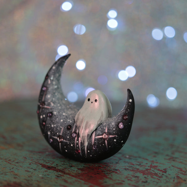 One Off Ghost Moon Figurine - 1