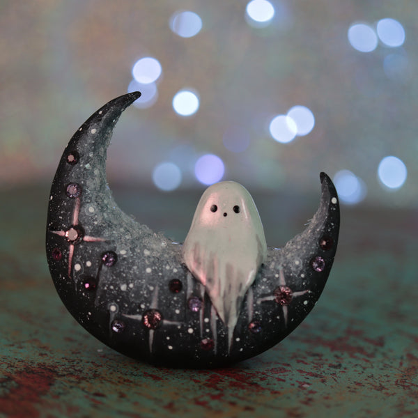 One Off Ghost Moon Figurine - 1