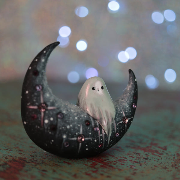 One Off Ghost Moon Figurine - 1
