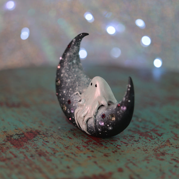 One off Ghost Moon Figurine - 2