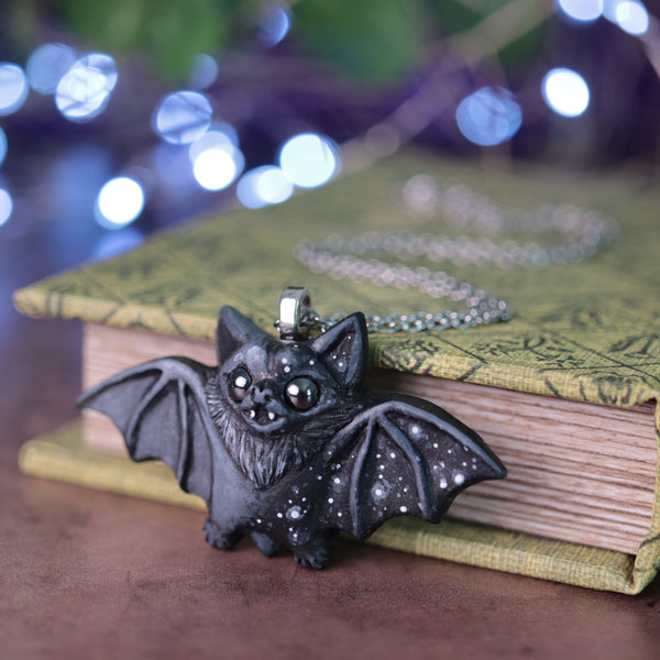 Preorder Half Stars Bat Necklace