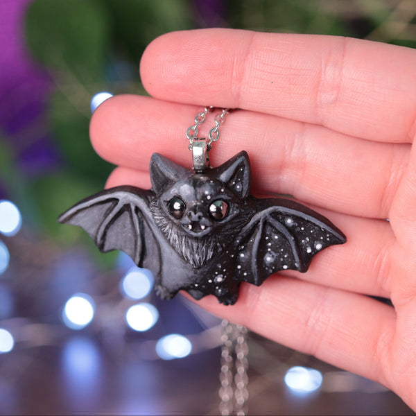 Preorder Half Stars Bat Necklace