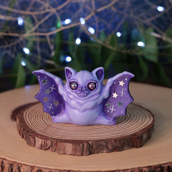Preorder Starry Purple Bat Figurine