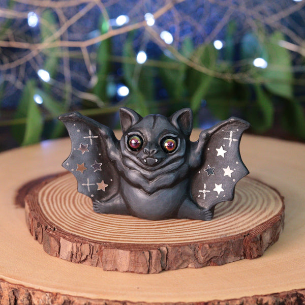 Preorder Starry Black Bat Figurine