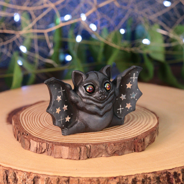 Preorder Starry Black Bat Figurine