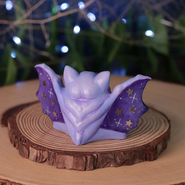Preorder Starry Purple Bat Figurine