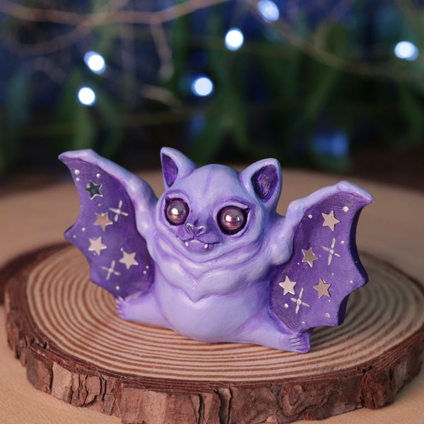 Preorder Starry Purple Bat Figurine
