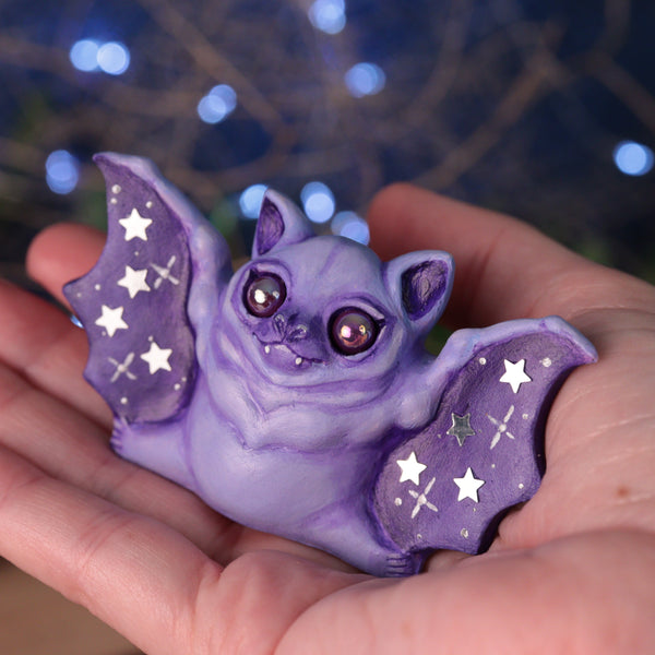 Preorder Starry Purple Bat Figurine
